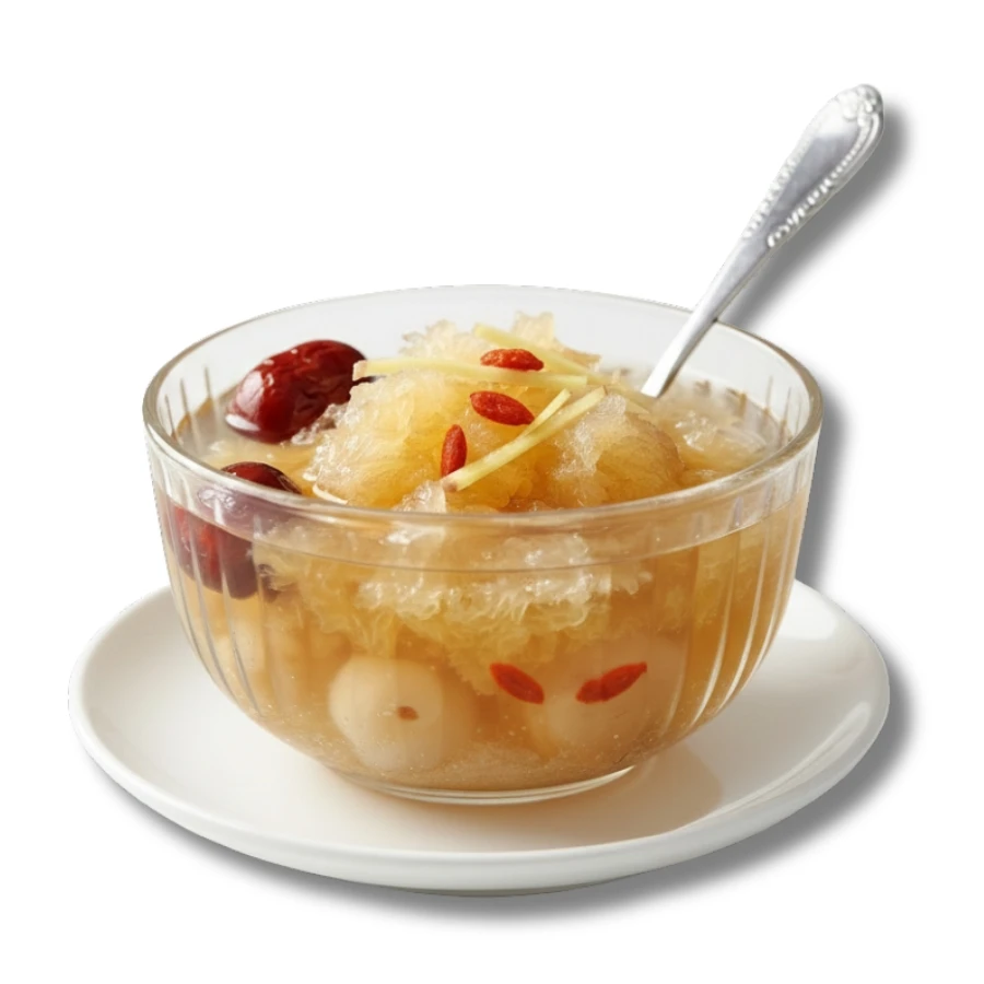 CHÈ NẤM NGÂN NHĨ TRẮNG- ĂN LIỀN- HỘP 6 BÁT- 250Gr